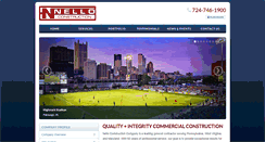 Desktop Screenshot of nelloconstruction.com